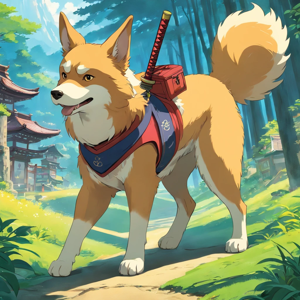 samurai tekel dog