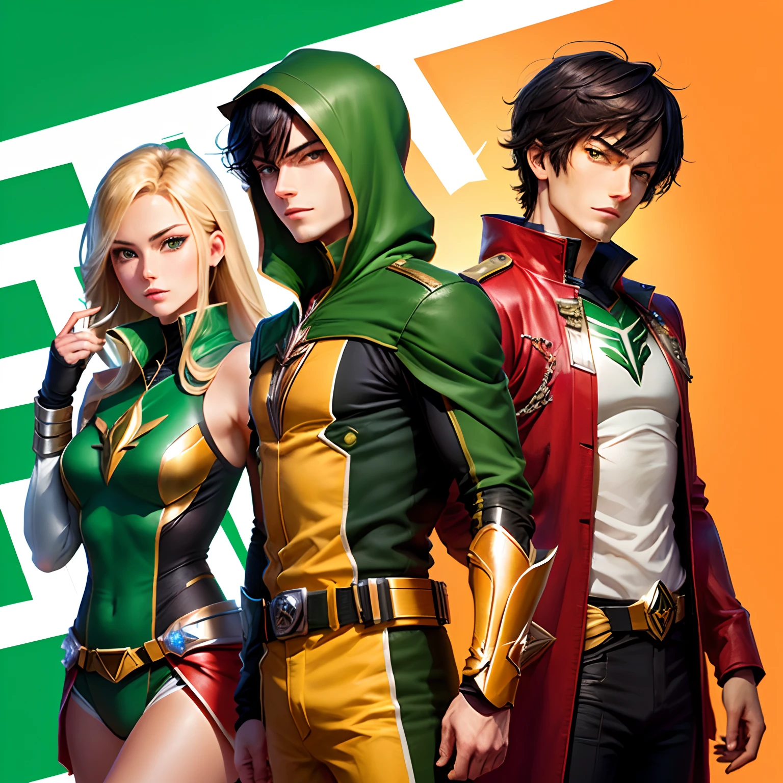 Lelouch Vi Britiannia, Green Arrow, Green Ranger