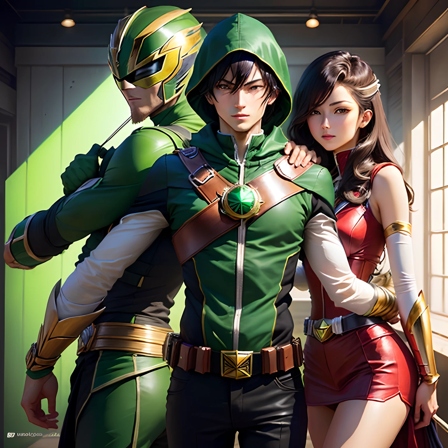 Lelouch Vi Britiannia, Green Arrow, Green Ranger