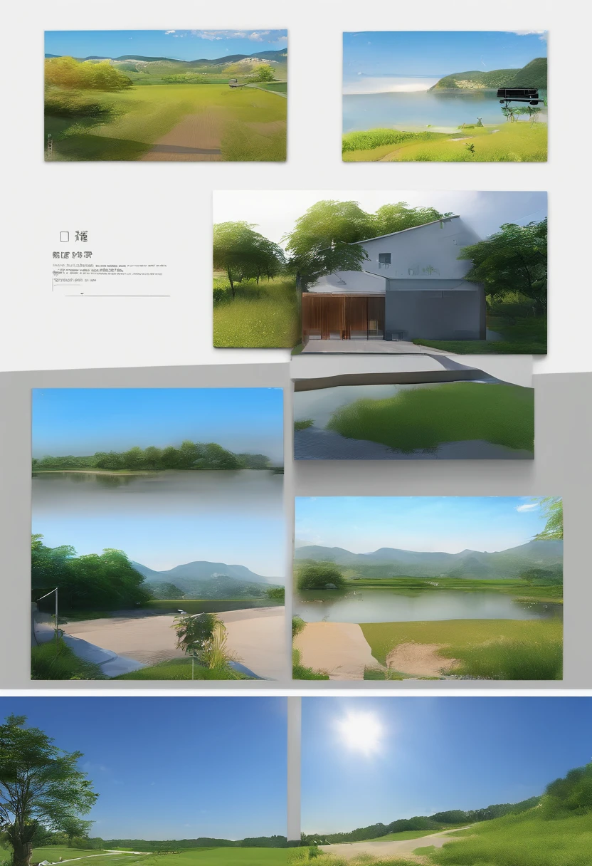 (((Comic storyboard))),comic strip,Two-dimensional picture,Manhwa Style,Makoto Shinkai animation style,Makoto Shinkai animation film art style,Ultra-wide angle of view,China-style,a town with beautiful scenery,Faraway view,Vivid and bright colors,super-fine,ultra - detailed,high qulity,8K ,oc rendered,dynamic viewing angle,Hyper Real,Ultra photo realsisim
