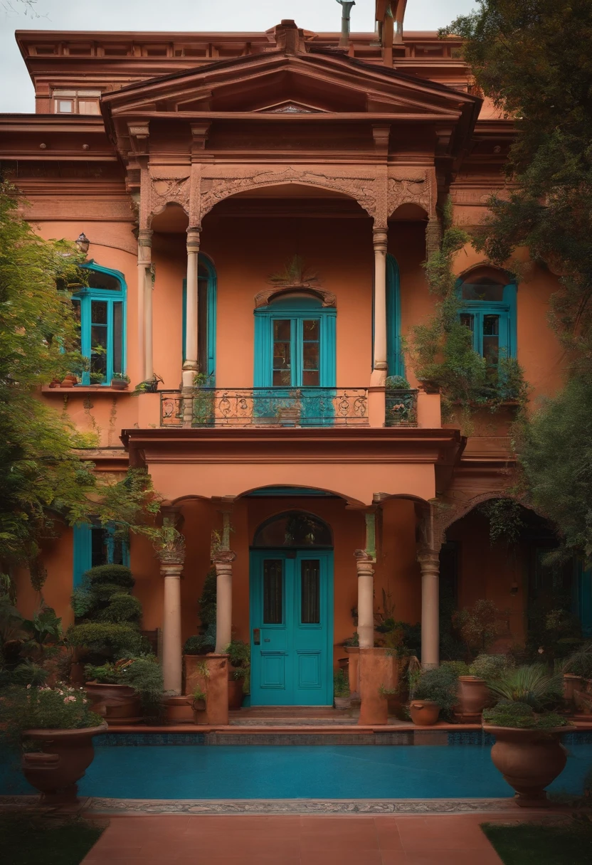 A near view of the house no.2 in Sagittarius Street
