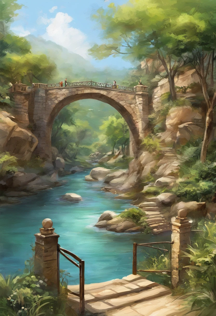 (((Comic storyboard))),comic strip,Two-dimensional picture,Manhwa Style,Makoto Shinkai animation style,Makoto Shinkai animation film art style,Ultra-wide angle of view,China-style,Small bridges and flowing water,Faraway view,Vivid and bright colors,super-fine,ultra - detailed,high qulity,8K ,oc rendered,dynamic viewing angle,Hyper Real,Ultra photo realsisim
