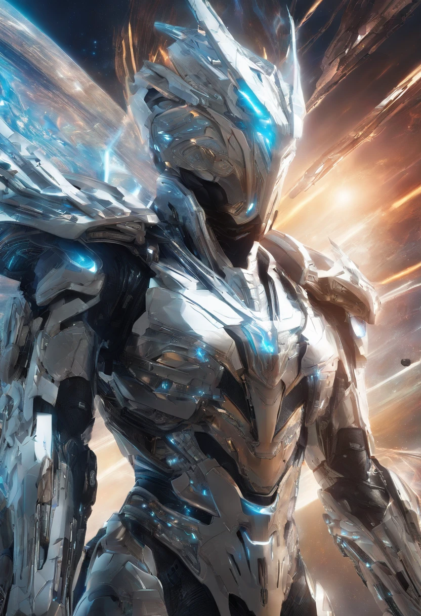 A warrior wearing Pegasus' silver delicate armor burns the small universe,Burst out with amazing power, At the same time, Shoot forward the Pegasus meteor cluster at the speed of light,The scene is impressive