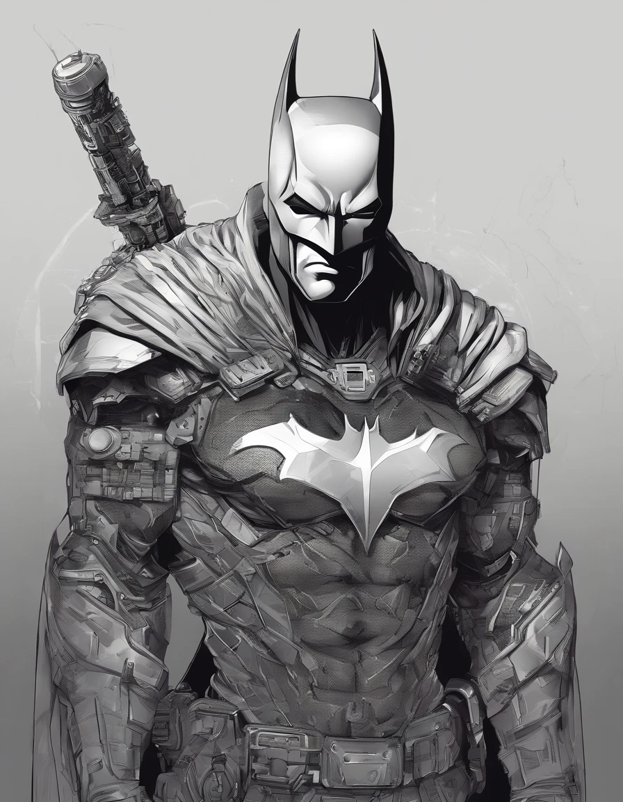 Foto de foco no rosto, 1 Homem, sozinho, Ben Affleck como Batman, alto, Piece, musculoso, granel, ombro largo, fotorrealismo, cara sorridente, folded arms, (encostado em uma parede), terno cinza sujo escuro, dark grey arms, ((no mask on)), mask off, cabelos pretos, luvas pretas, best quality, master part, high resolution:1.2, capa preta, high detailed mask, terno altamente detalhado, Rosto alto e detalhado, Premiado, night time, uma caverna escura no fundo, dentro