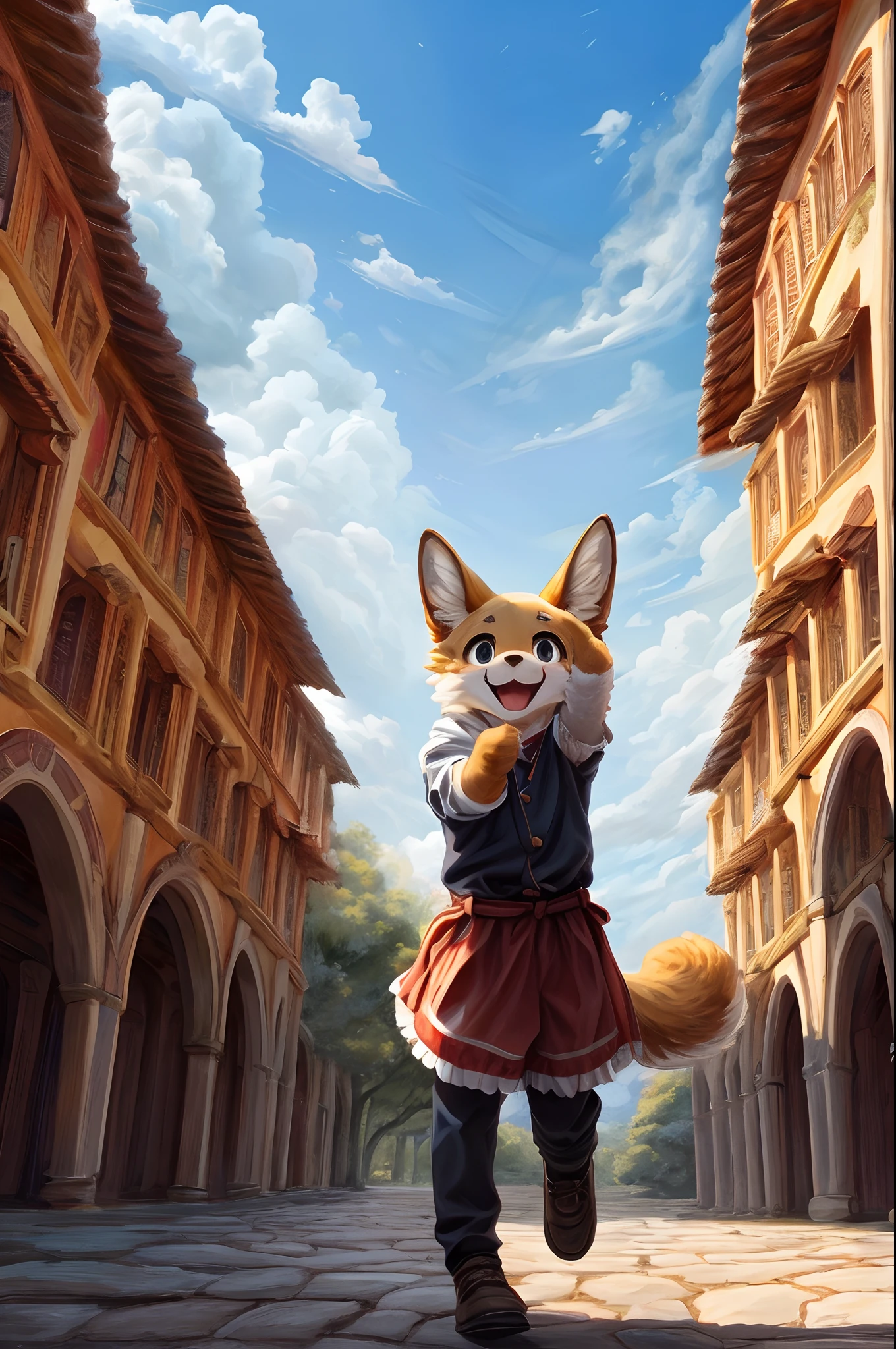 super high resolution, detailed background, World Heritage Site, 6+boys, 6+girls, Happy, joyful, absurdres(Photos of solo travelers)(kemono, furry anthro),