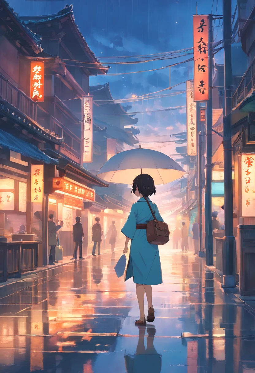 The case took place in one"China-style、swordsmen、dark、suspenseful、Curiosity"of the world: After a thousand days of rain,The sky is cloudy,For a long time, the imperial city of Chang'an,emerges"Rain dissolves"of the tragedy,A detective was ordered to track it down,Recruit talent,Go everywhere,The layout is meticulous、The mystery is waiting for you to uncover