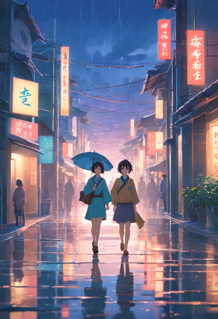 The case took place in one"China-style、swordsmen、dark、suspenseful、Curiosity"of the world: After a thousand days of rain,The sky is cloudy,For a long time, the imperial city of Chang'an,emerges"Rain dissolves"of the tragedy,A detective was ordered to track it down,Recruit talent,Go everywhere,The layout is meticulous、The mystery is waiting for you to uncover