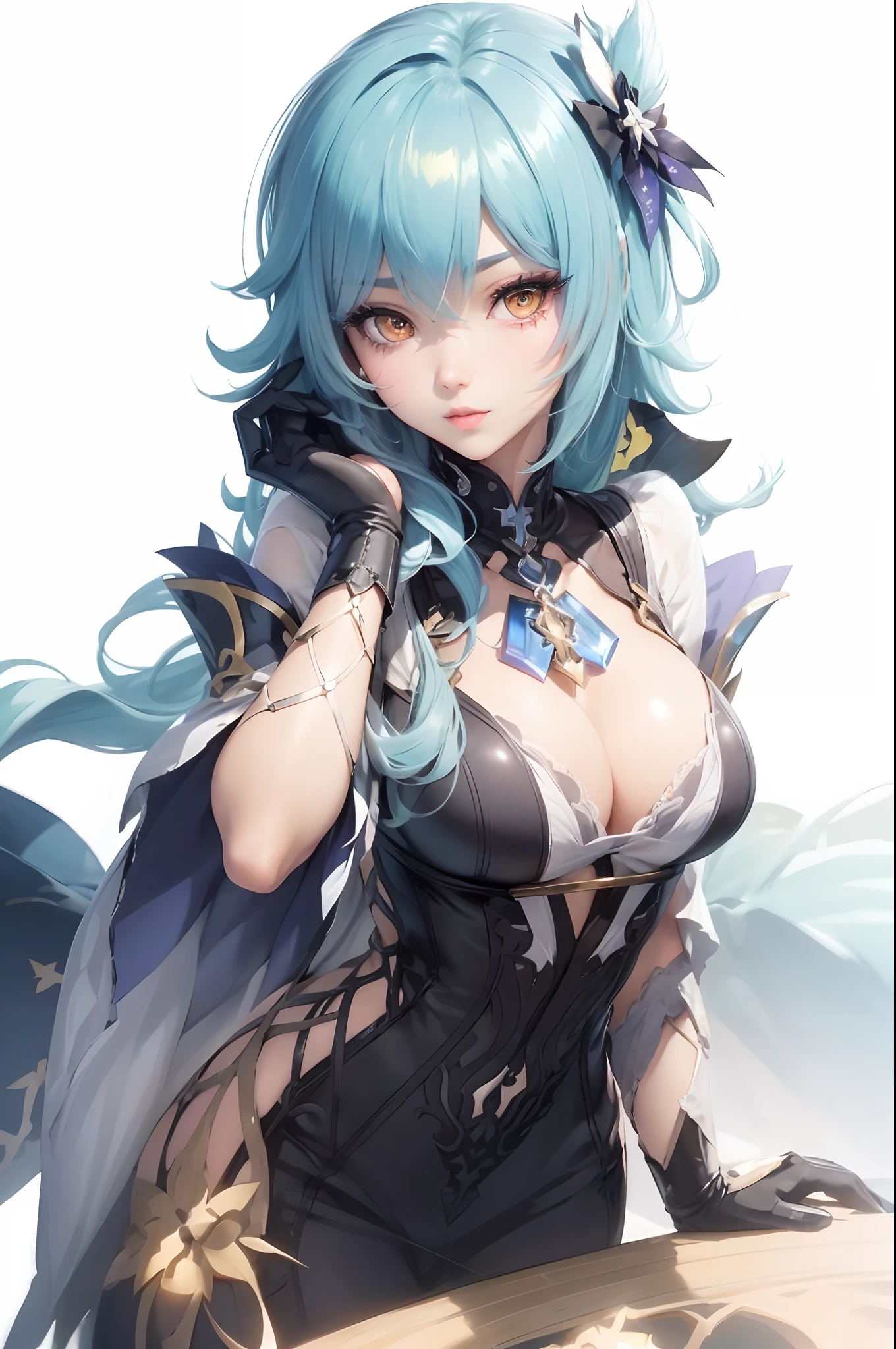 (masutepiece: 1.3), (max resolution: 1.2), (Ultra HDTV: 1.2), cinematric light,  Detailed eyes and skin, detailed facial features, Resolution in 8K, Perfect Style, Beautiful face, acurate, Anatomically correct, Highly detailed facial and skin texture, Detailed eyes, 二重まぶた, tthin eyebrows, Glitter Eyeliner: 1.2, Natural cheeks, shinny skin, Fair skin: 1.2, Shiny little necklace, (Glossy lips: 1.4), (State-of-the-art clothing:1.2)、 (mischievous look: 1.2),Little Devil Woman , Highly detailed facial and skin texture, Detailed eyes, large shiny earrings, shiny lips: 1.4,Exposed cleavage，Full-body angle of view，Beautiful eyes， long, A sexy，Have sex appeal，Dynamic angle of view，Pose Seductive，Physical beauty，long legged，beauty legs，Thin leg。