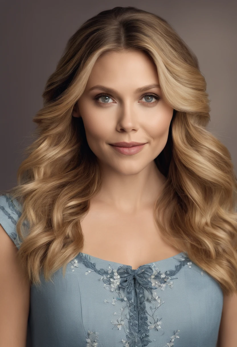 Elizabeth Olsen as Michelle with Candace Cameron and Jodie Sweetin Fuller House reimagined picture.