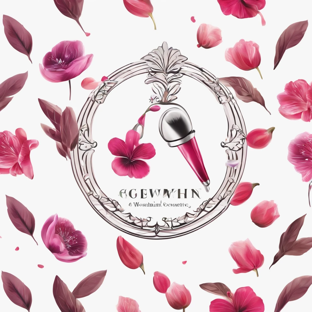 Logo for a line of women's cosmetics