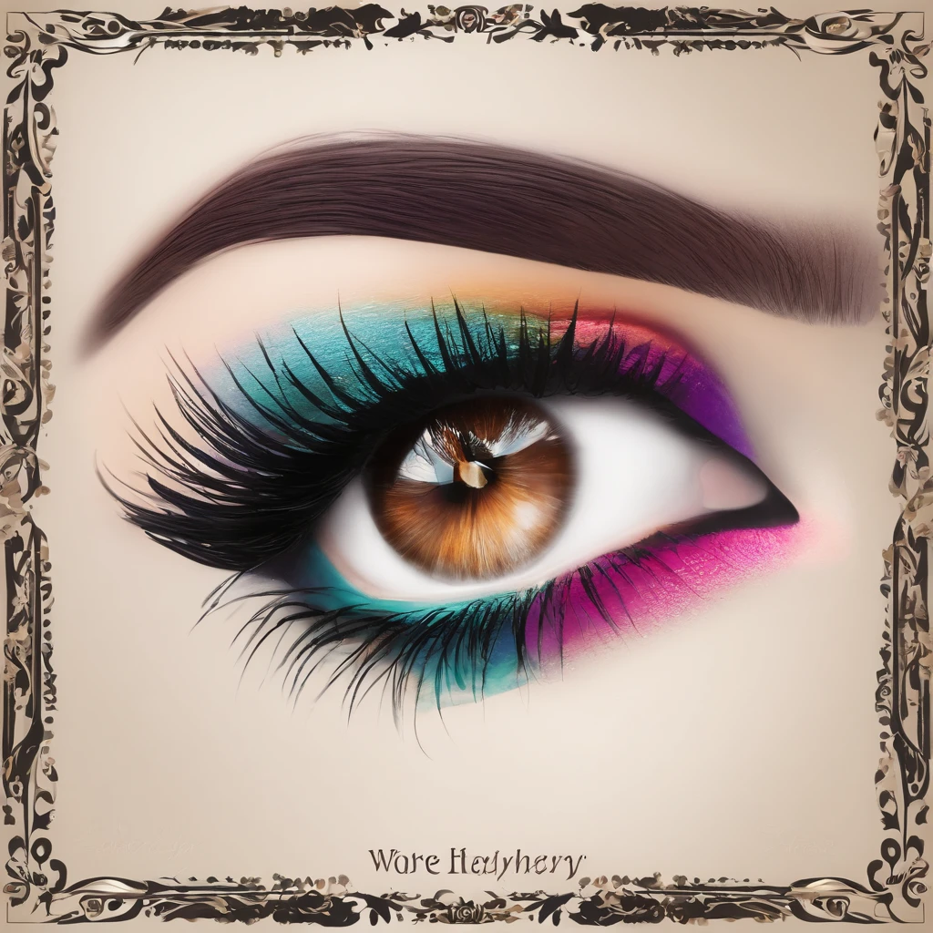 Logo for a line of women's cosmetics