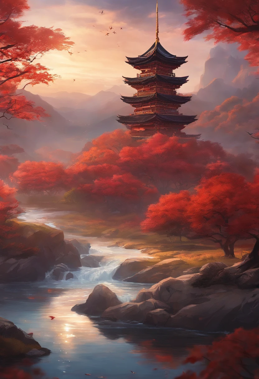 "Genshin Majin,Aesthetic style,Exquisite and realistic picture,Mysterious storyline,dreamlike scenes,Stunning character performances,Engaging plot,A magnificent view of the world。"