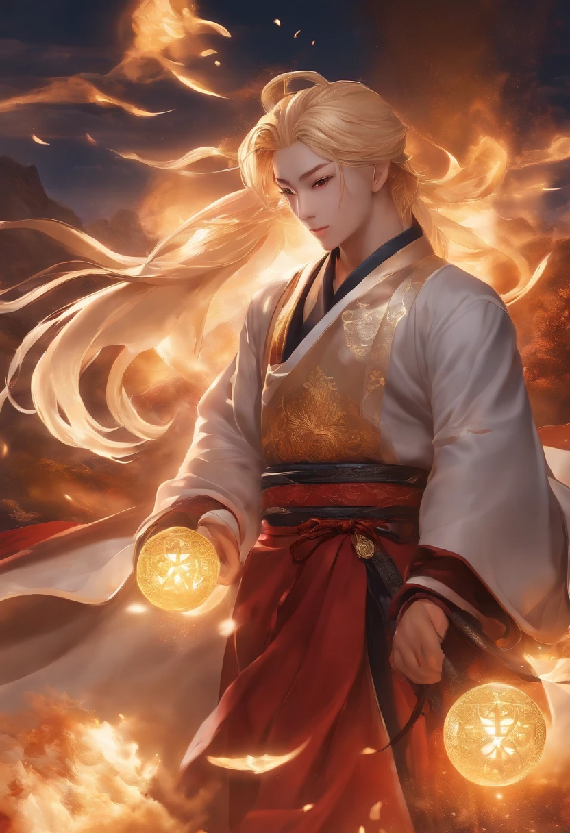 "Genshin Majin，Aesthetic style，Exquisite and realistic picture，Mysterious storyline，dreamlike scenes，Stunning character performances，Engaging plot，A magnificent view of the world。"