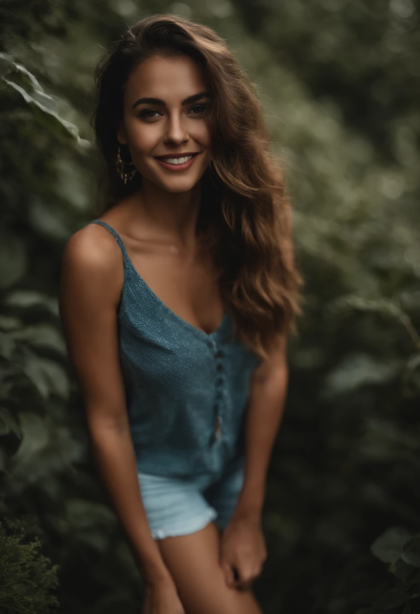 Foto RAW em sequencia, uma foto de uma adolescente 16anos, nua ((selfie da parte superior do corpo, feliz)), mordendo dedo, rosto detalhado, planos de fundo detalhados pouco desfocados, luzes naturais, HDR, foto realista, foto profissional, flerte com o espectador, visual sexy, fotorrealista, Linda, pele natural, 8k UHD, alta qualidade, filmic grain, Fujifilm XT3