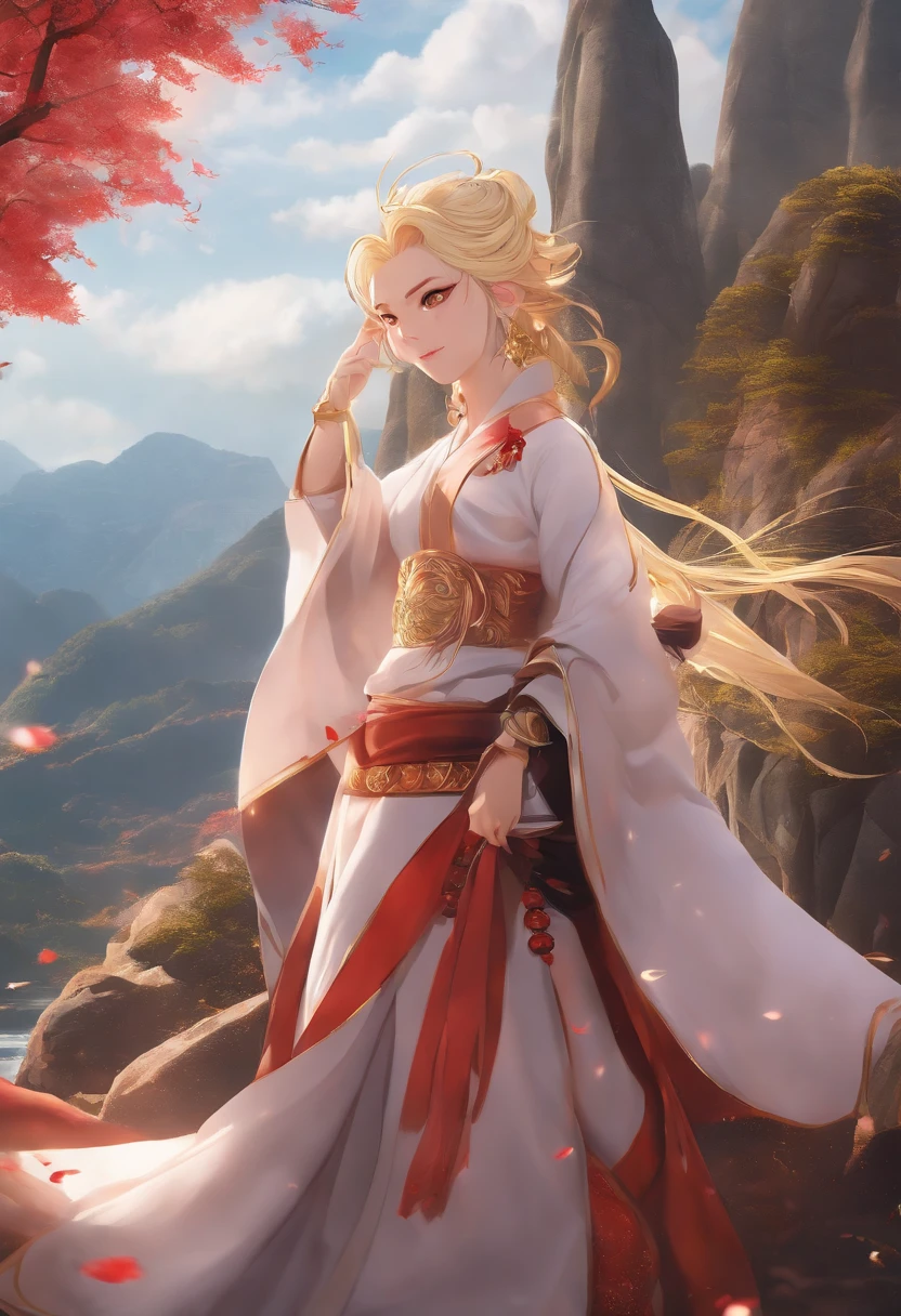 "Genshin Majin，Aesthetic style，Exquisite and realistic picture，Mysterious storyline，dreamlike scenes，Stunning character performances，Engaging plot，A magnificent view of the world。"