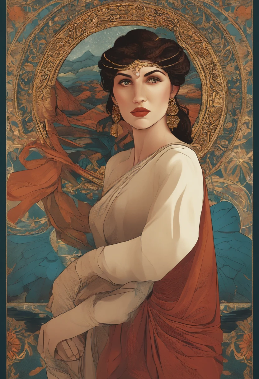 A protagonist faces adversity, using stoic wisdom to navigate through challenges.