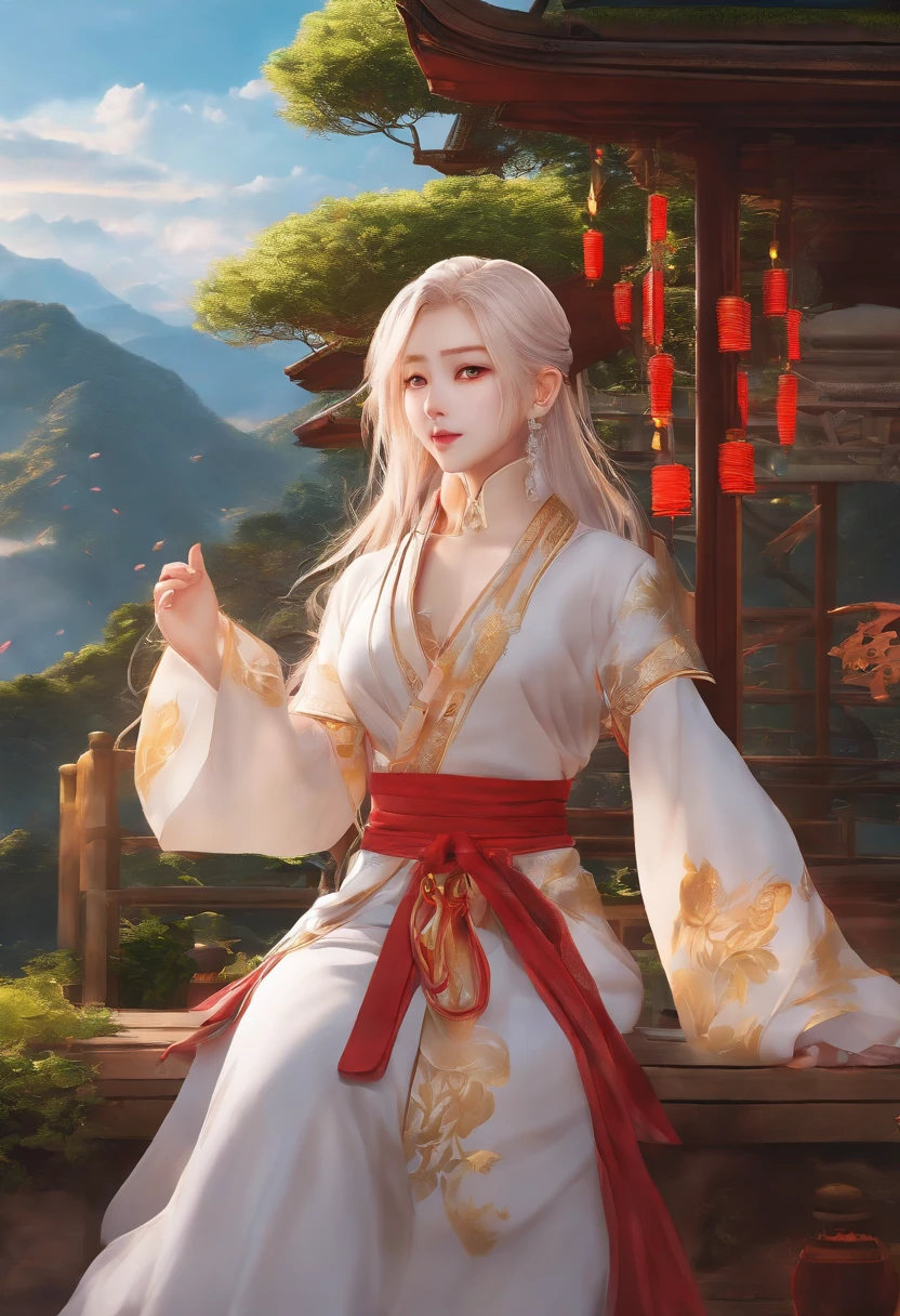 "Genshin Majin,Aesthetic style,Exquisite and realistic picture,Mysterious storyline,dreamlike scenes,Stunning character performances,Engaging plot,A magnificent view of the world。"