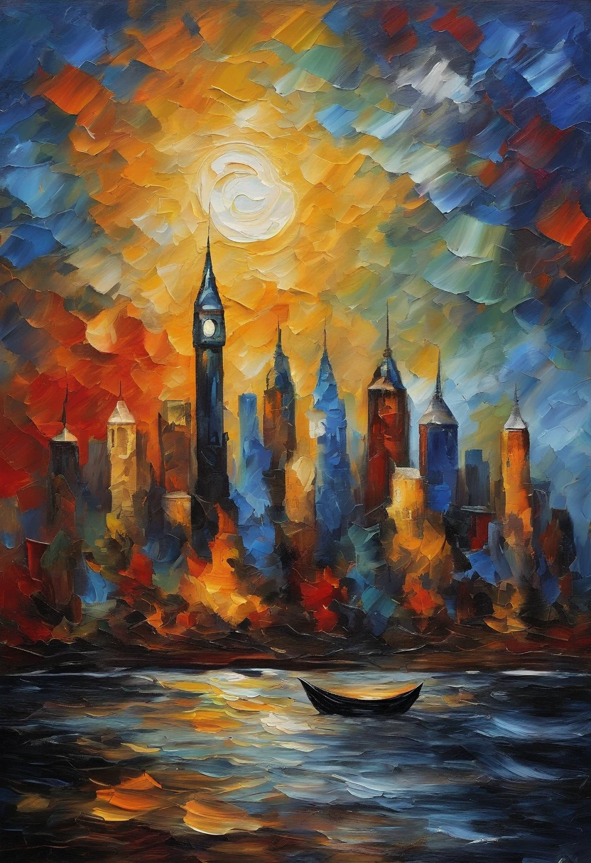 (best quality,4k,8k,highres,masterpiece:1.2),ultra-detailed,(realistic,photorealistic,photo-realistic:1.37),Van Gogh,Genesis,broken Rockefeller building,complex intricate details,perplexing,melancholic,twisted perspective,illustration,oil painting,dramatic lighting, vibrant colors,expressive brushstrokes,vivid landscapes,emotional portraits,colorful skies,impasto technique,star-filled night skies,swirling patterns,human figures immersed in nature,moonlit scenes,dreamlike atmosphere.