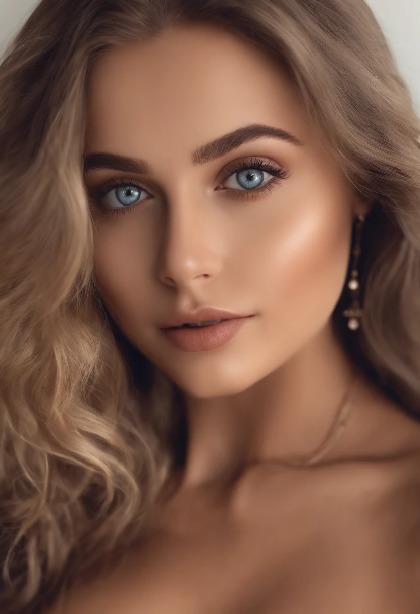 arafed woman fully , sexy girl with blue eyes, ultra realistic, meticulously detailed, portrait sophie mudd, blonde hair and large eyes, selfie of a young woman, bedroom eyes, violet myers, without makeup, natural makeup, looking directly at the camera, face with artgram, subtle makeup, stunning full body standing, in bathroom, large size bust, showing, no bra, no bottoms,stunning full body shot in a bedroom, medium to large breast, exposed breast, exposed bottoms, wearing nothing, showing, shaved bottom region,, fully. , naked body, atomically perfect breast, large breast