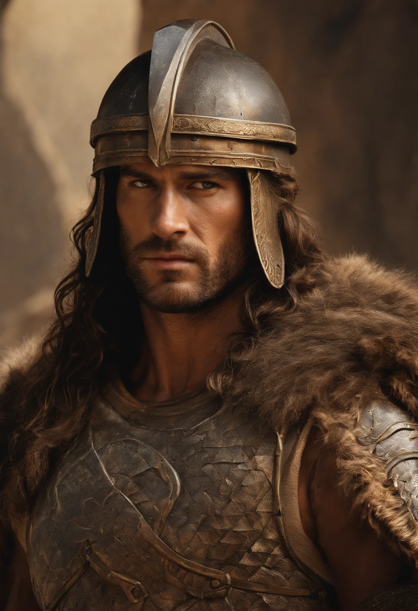 (best quality,4k,8k,highres,masterpiece:1.2), ultra-detailed, realistic:1.37
Shardana warrior Chris Hemsworth, in the ancient surroundings of Bronze Age Sardinia. The warrior's appearance resembles Chris Hemsworth with his rugged features and strong, muscular build. His piercing blue eyes and chiseled jawline are beautifully detailed. He wears ancient Shardana armor, with intricate engravings and a weathered texture that reflects the passage of time.
The setting is an ancient landscape in Sardinia, featuring rocky terrain, rolling hills, and ancient ruins. The colors are vivid and earthy, depicting the warm tones of the Mediterranean. The lighting is dramatic, with sunlight streaming through gaps in the clouds, casting long shadows on the warrior and the landscape.
The atmosphere is filled with a sense of history and mystery, capturing the essence of the Bronze Age era. The air is filled with a slight haze, giving the scene a dream-like quality. The attention to detail is unparalleled, capturing every strand of hair, every crease in the armor, and every wrinkle on the warrior's face. The painting style is reminiscent of classical portraits, with a focus on capturing the realism and emotions of the subject.
This masterpiece artwork draws inspiration from ancient Sardinian culture and showcases the strength and resilience of the Shardana warriors. Each stroke of the brush showcases the dedication and skill of the artist, resulting in a truly remarkable piece of art that transports viewers to a bygone era.