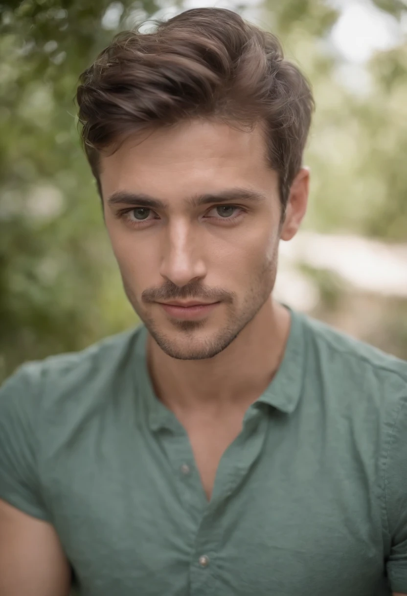 homem branco, 30 anos, cabelos loiro curto, olhos verdes, dentes perfeitos, sanrdas pelo nariz, advogado