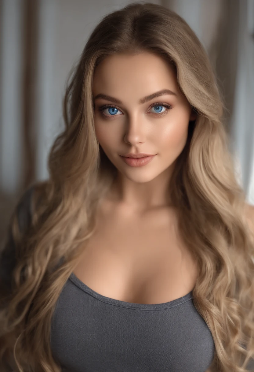arafed woman fully , sexy girl with blue eyes, ultra realistic, meticulously detailed, portrait sophie mudd, blonde hair and large eyes, selfie of a young woman, bedroom eyes, violet myers, without makeup, natural makeup, looking directly at the camera, face with artgram, subtle makeup, stunning full body standing, in bathroom, large size bust, showing, no bra, no bottoms,stunning full body shot in a bedroom, medium to large breast, exposed breast, exposed bottoms, wearing nothing, showing, shaved bottom region,, fully. , naked body, atomically perfect breast, large breast