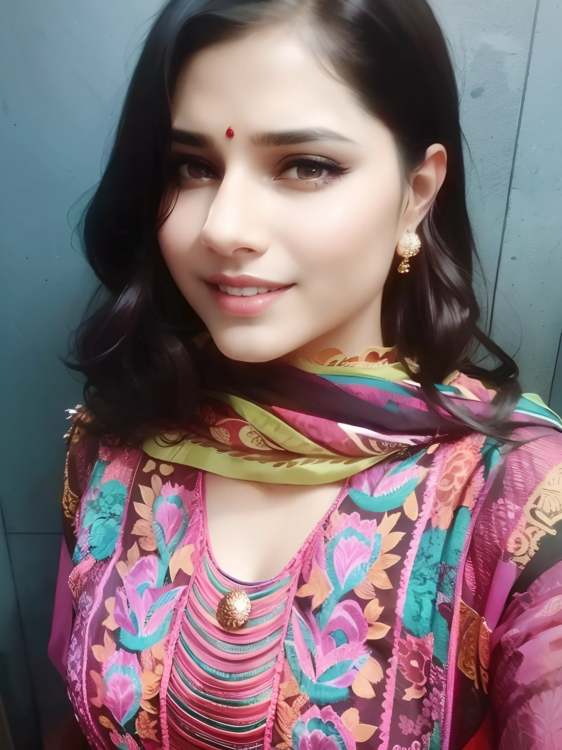 Like a actress saree look and looked like actress