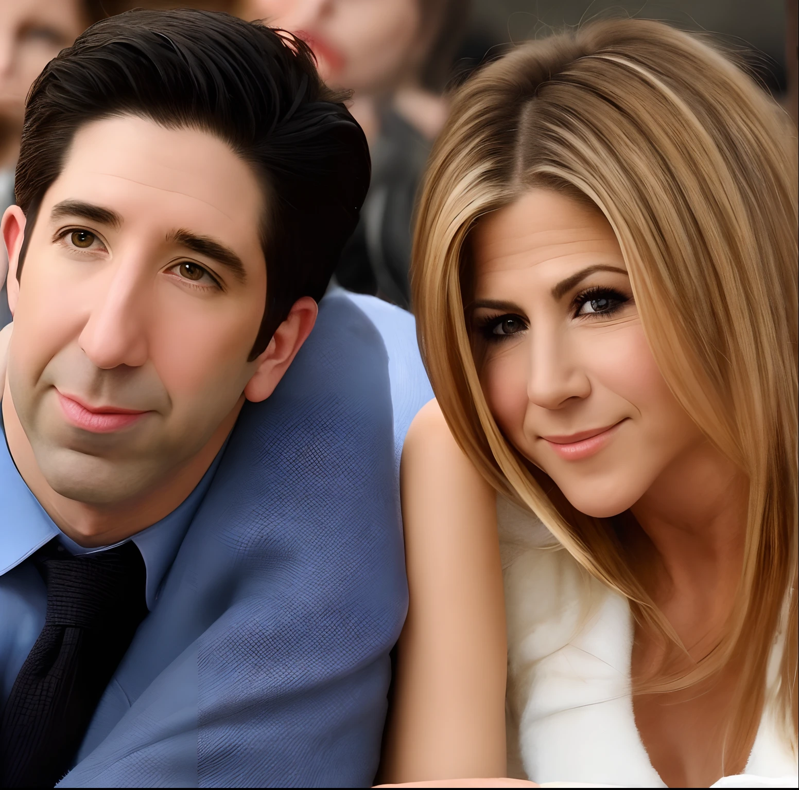 David Schwimmer And Jennifer Aniston