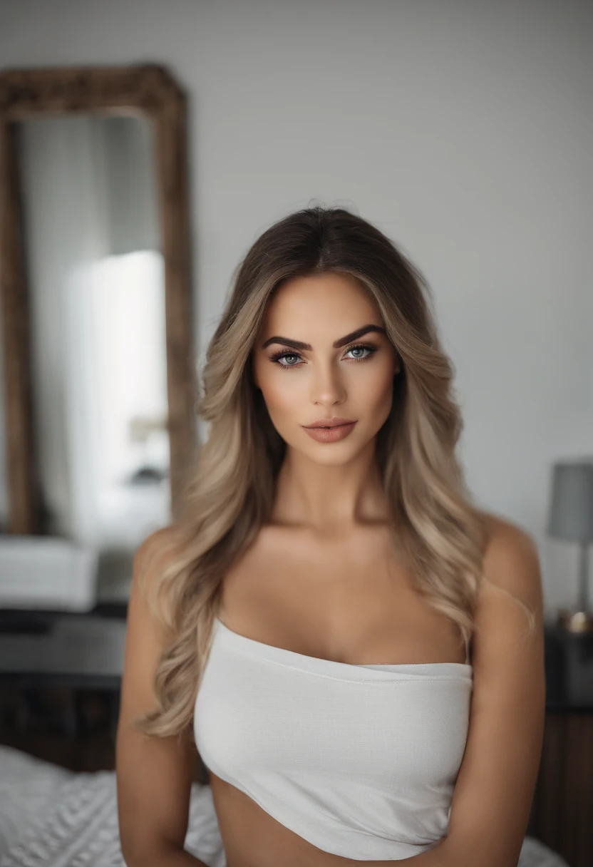 notbook, trabalhando, digitando no notbook, trabalho, home office
 mulher arafed totalmente , Menina sexy com olhos castanhos, ultra realistic, meticulosamente detalhado, Retrato Sophie Mudd, cabelos castanhos e olhos grandes, selfie de uma jovem mulher, Olhos de Dubai, Violeta Myers, sem maquiagem, maquiagem natural, Looking directly at the camera, Rosto com ArtGram, maquiagem sutil, impressionante tiro de corpo inteiro ajoelhado na cama, no quarto, medium to large bust, piscina, calor, sexy