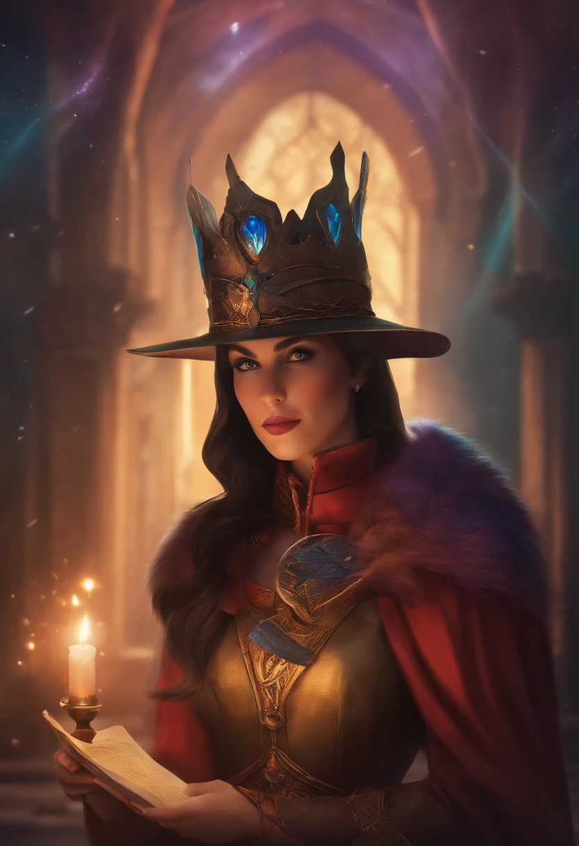 layout de uma carta rpg cardgame