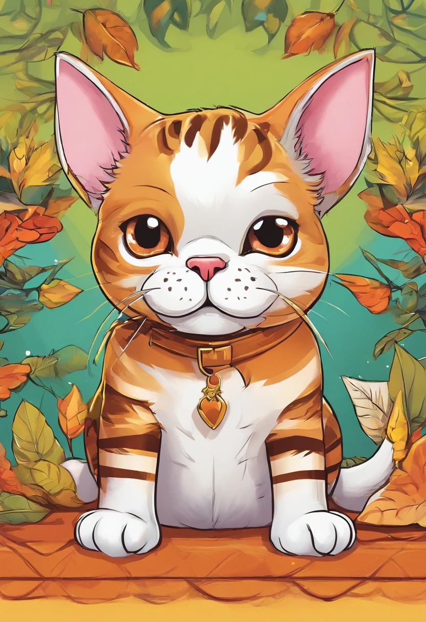 Spike and Tyke the bulldogs,transform them into cats,feline elements,fluffy fur,pointy ears,whiskers,mischievous expressions,playful demeanor,striped patterns,adorable kitty paws,curious eyes,nimble movements,cat toys,bright colors,artistic portrayal,realistic and detailed,professional digital illustration,vibrant and lively,soft and warm lighting,warm color tones