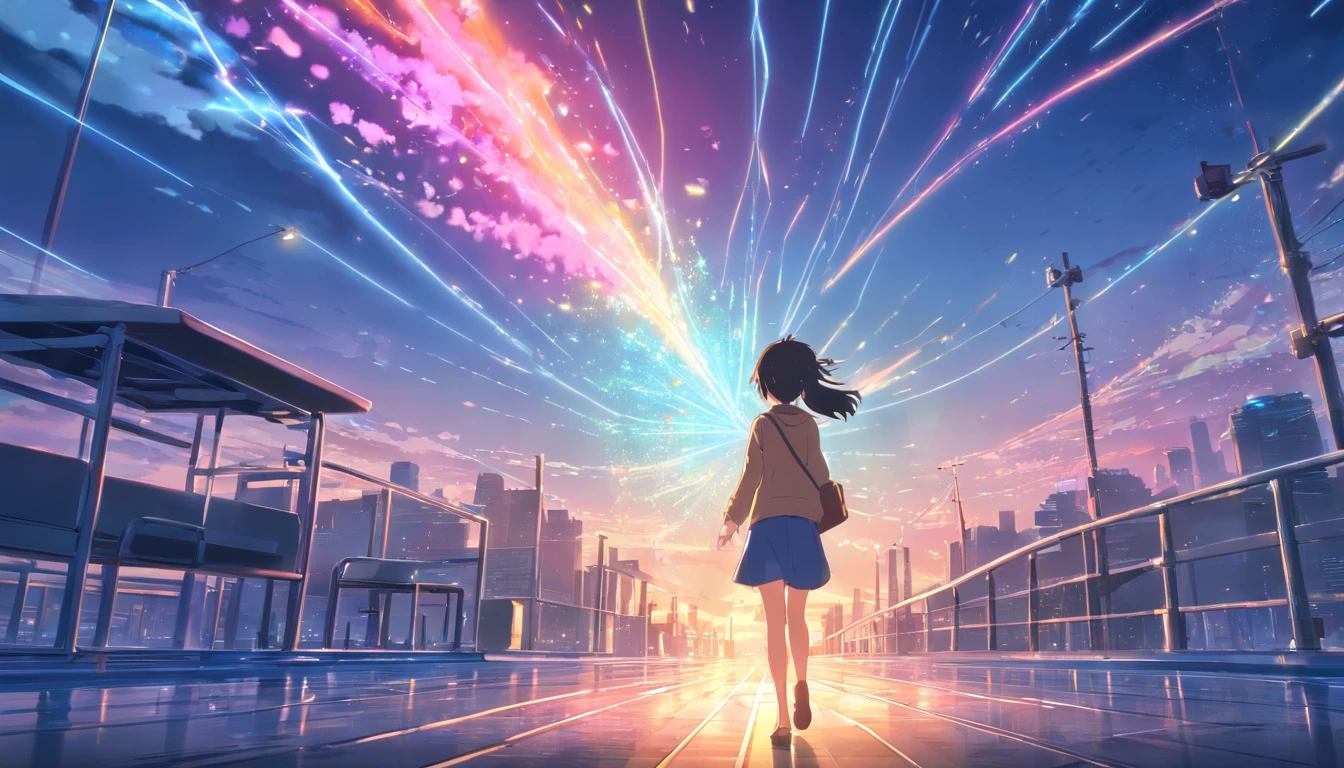 Life is long,Particle rays,savings,fundo preto
