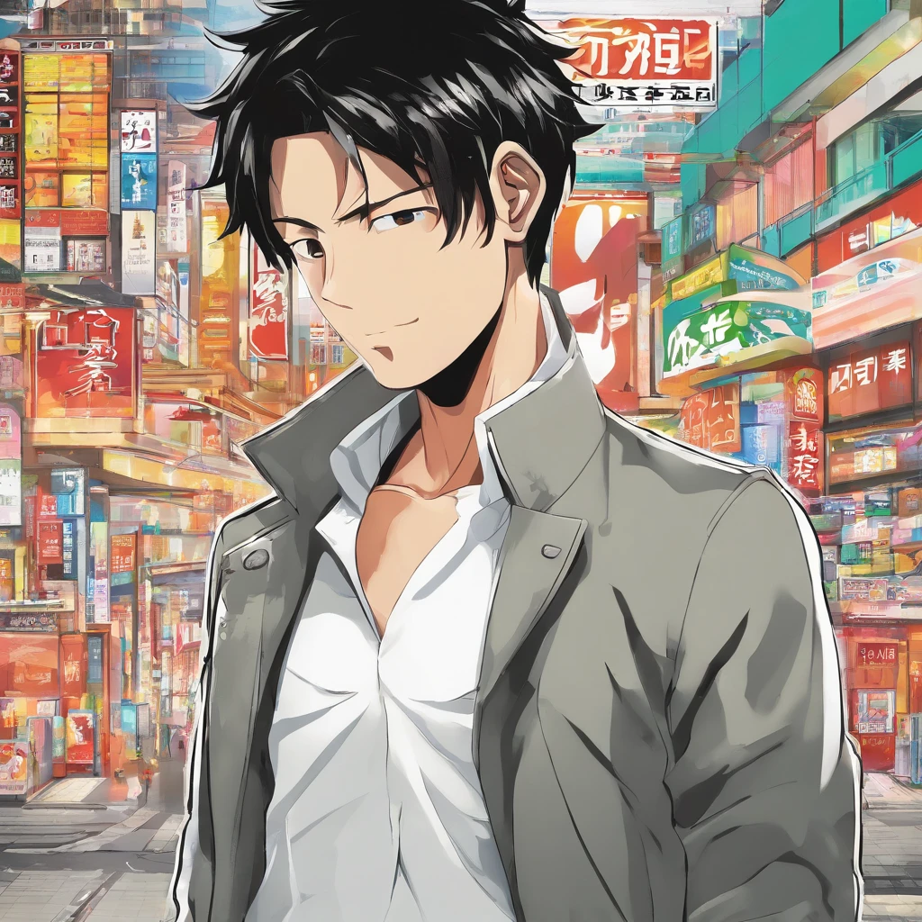an attractive 40-year-old Filipino, boasting a strong jawline, chiseled features, and tan skin. He has short black hair and a shaved beard. He wears a tight office uniform. He has a thick neck, wide shoulders, meaty pecs, a 6 pack, burly biceps, and so on.