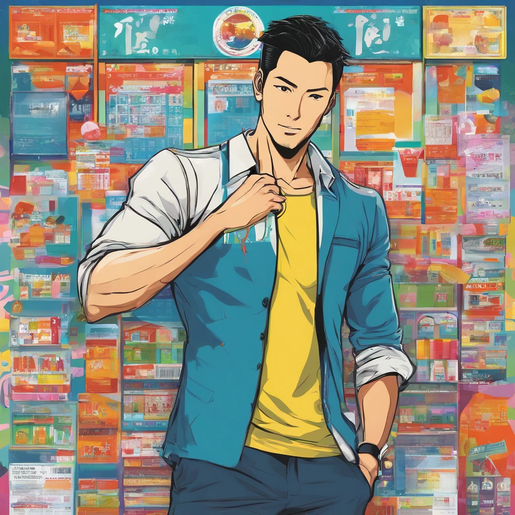 an attractive 40-year-old Filipino, boasting a strong jawline, chiseled features, and tan skin. He has short black hair and a shaved beard. He wears a tight office uniform. He has a thick neck, wide shoulders, meaty pecs, a 6 pack, burly biceps, and so on.