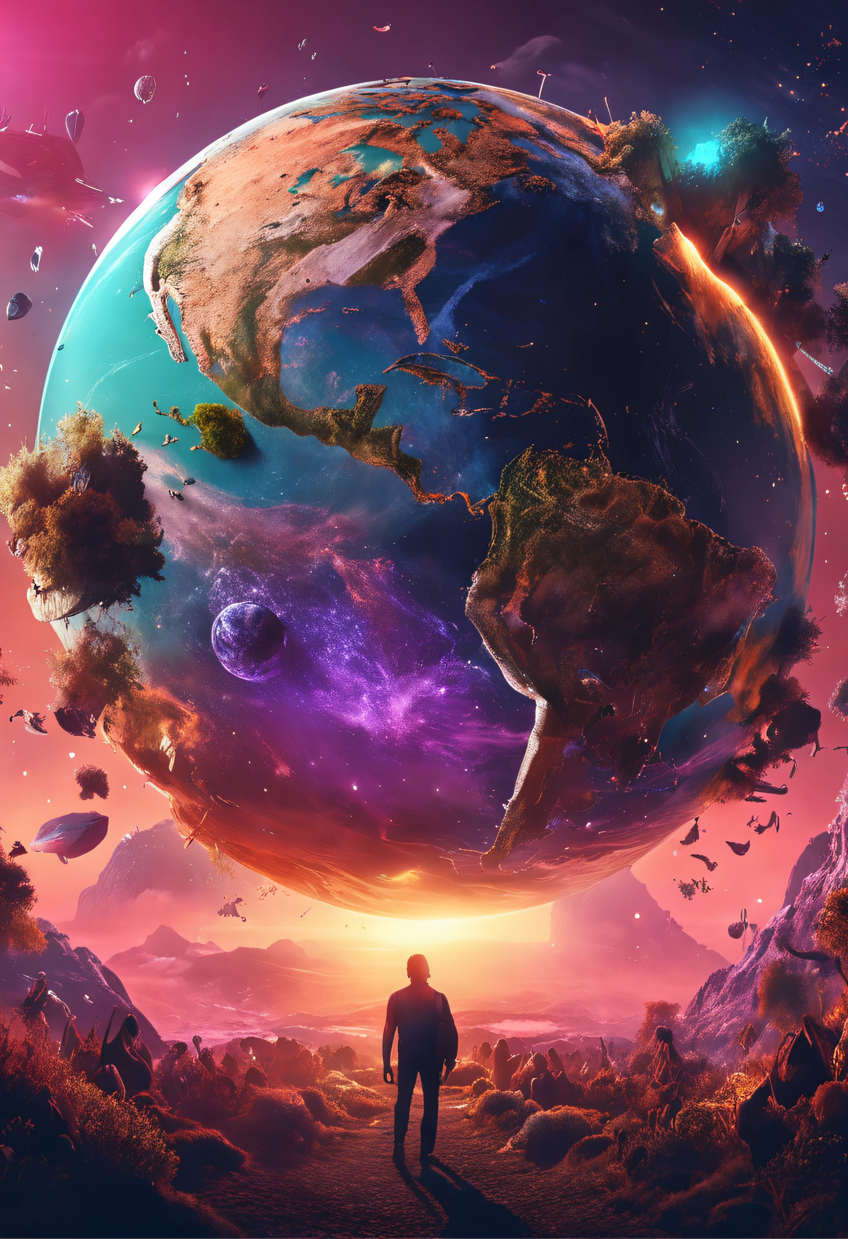 Evolved world
