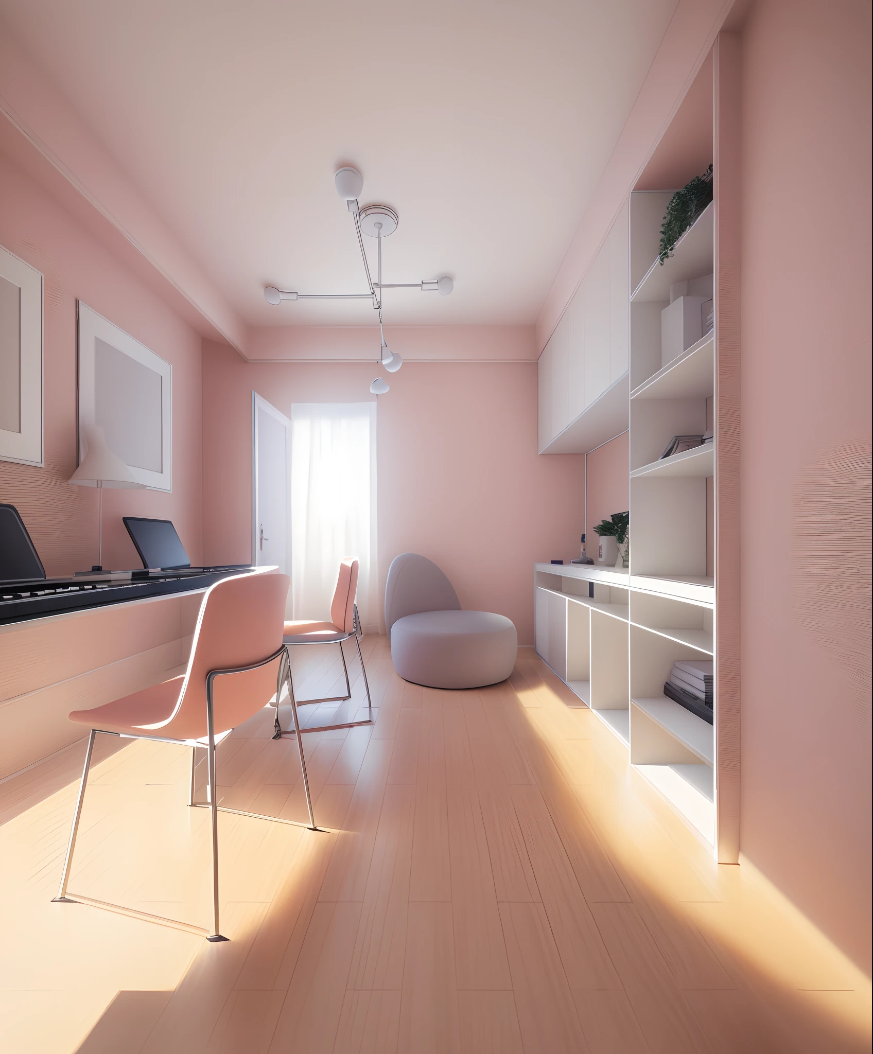 a drawing of a room with a piano and a table, single point perspective, 3 d point perspective, 2 point perspective, 1-point perspective, one point perspective, deep 3 point perspective, 2 - point perspective, point perspective, 5 point perspective, flat linework, extreme three point perspective, one-point perspective, two point perspective