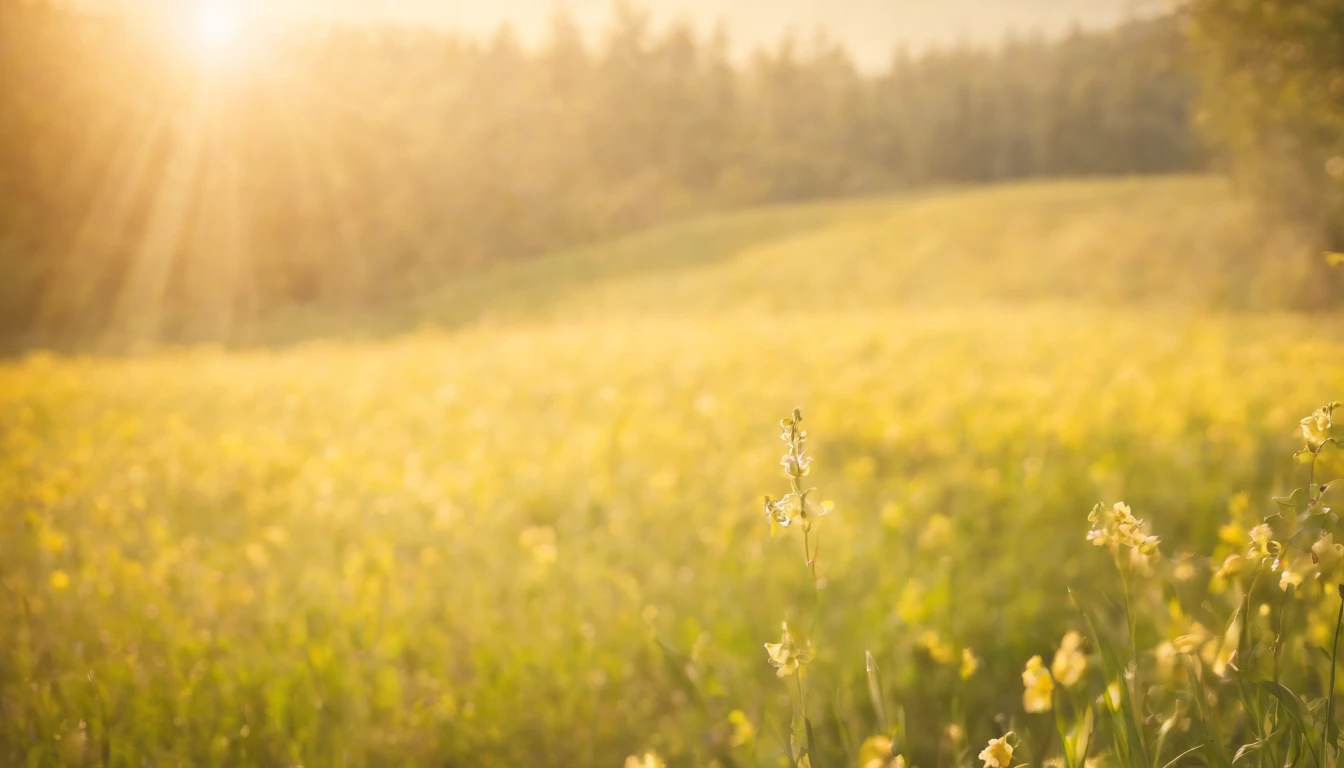 springtime morning,A ray of hope,Looking to the future,Weight of life
