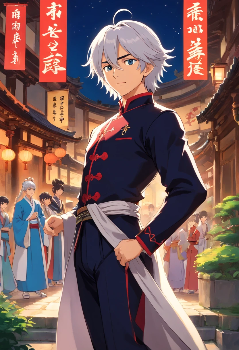 Caius is a handsome man, Stand at 7 feet tall. He has the structure of a kinetic body. He is dressed in a black royal costume. He has beautiful white silky hair. Big bulge in his pants. good quality, Ultra High Quality、nobles、Your Highness、prinz、military outfits、Military uniforms、 nobles, nobles, elegent, Proper, 、high-level image quality、high-level image quality、long legged、looking left、bras、traditional Chinese clothing、A black、Prince、The upper part of the body、