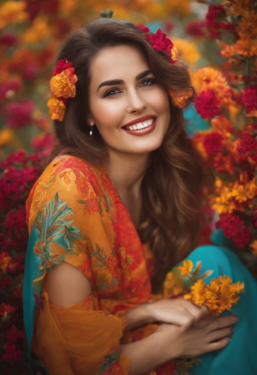 happy woman