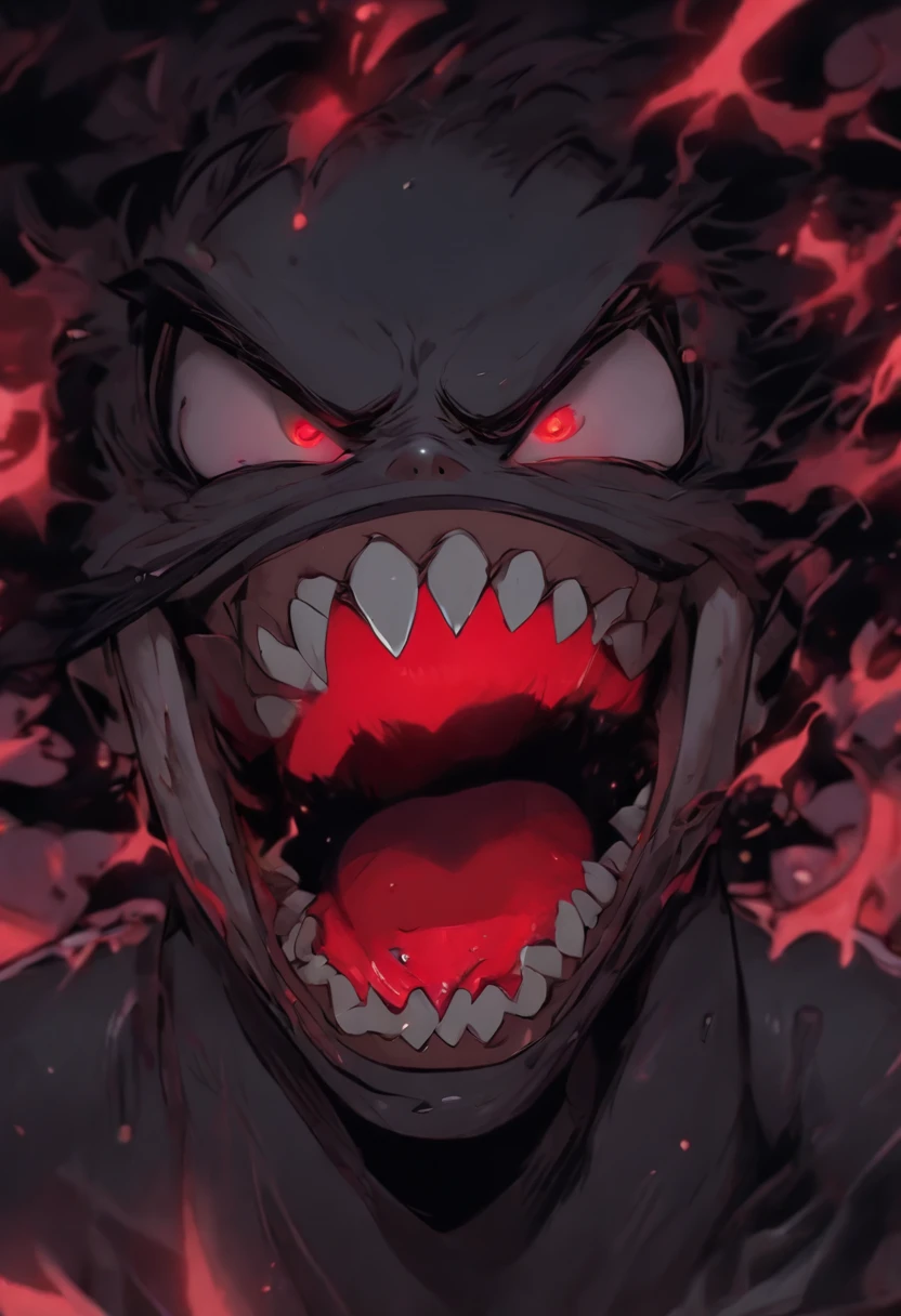(masterpiece), (realistic), (4K resolution), (DSLR), best quality, salivating lips, drooling mouth, body, scarred, thin, slim, toned body, bandages, rotting flesh, zombie, sexy facial expressions, anorexic, jagged teeth, fox-like facial proportions, wide smile, open mouth smile, expressive smile, sexy smile, blush under eyes, large teeth, goth, pale skin, glowing red eyes, black hair, bloody body, blood stained body, very pointy teeth, shark teeth, evil smile, devious smile, very long teeth, scars bleeding profusely, large teeth, rotting gray flesh, rotting gray skin, evil eyes, sinister smile, dark bags under eyes, very toned body, ultra thin waist, small portions, yandere, black eyeshadow, face full of pleasure