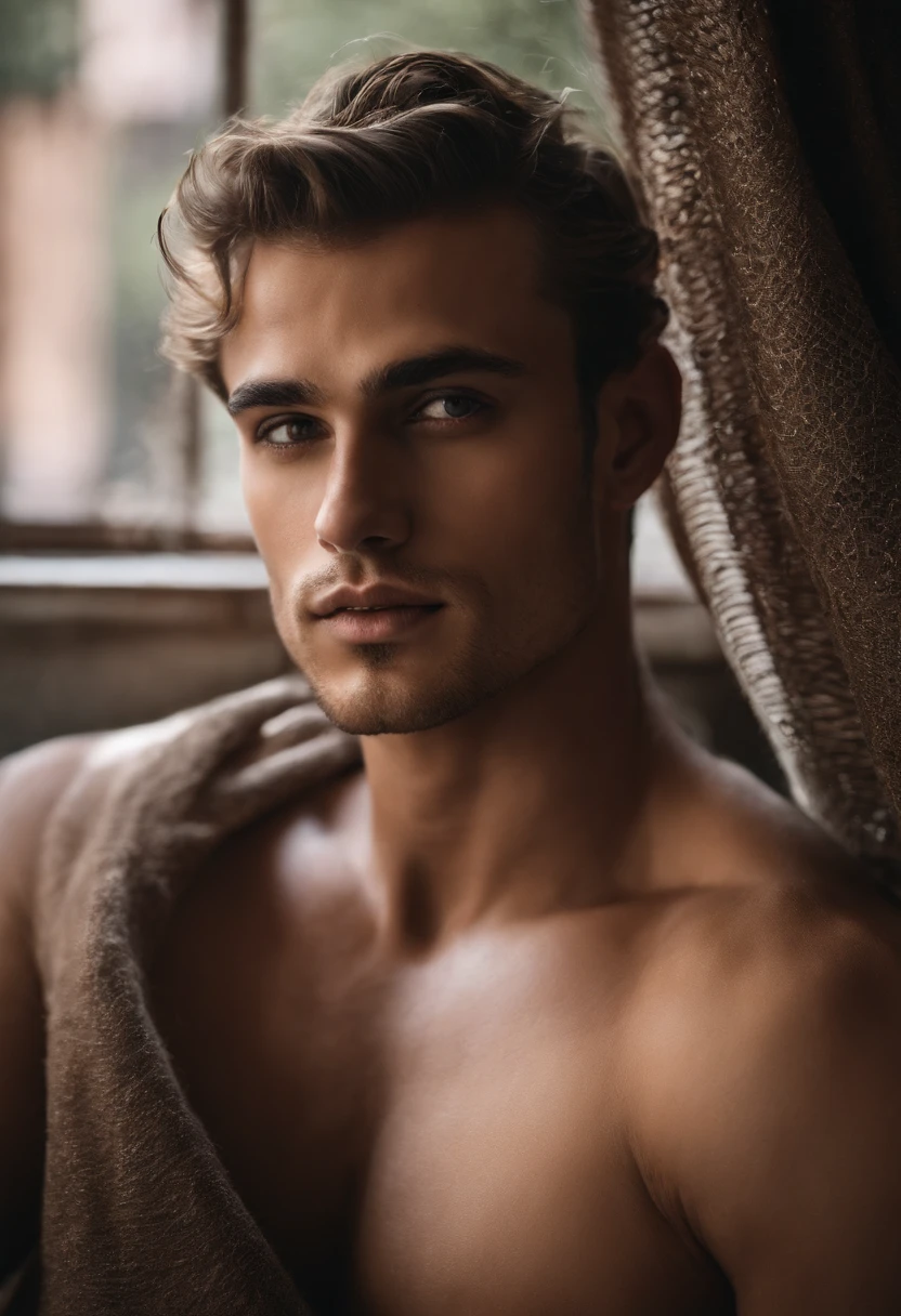 Um retrato de um homem belissimo naked, rosto masculo,(( Homem de 18 anos)), ((naked)), charmoso e sexy, um lobo mal, Villanious, Homen Quente naked, de corpo inteiro hot, corpo escultural, peitoral grande e forte, pernas musculosas, bunda linda, various positions, Frank Kelly Freas, estilo de Karol Bak, (( rosto lindo)), ((beautiful face)), Ultra Definition, melhor qualidade, 32k ultra | | | | | | | | | | | | | | | | | |, Ultra HD | | | | | | | | | | | | | | | | | |