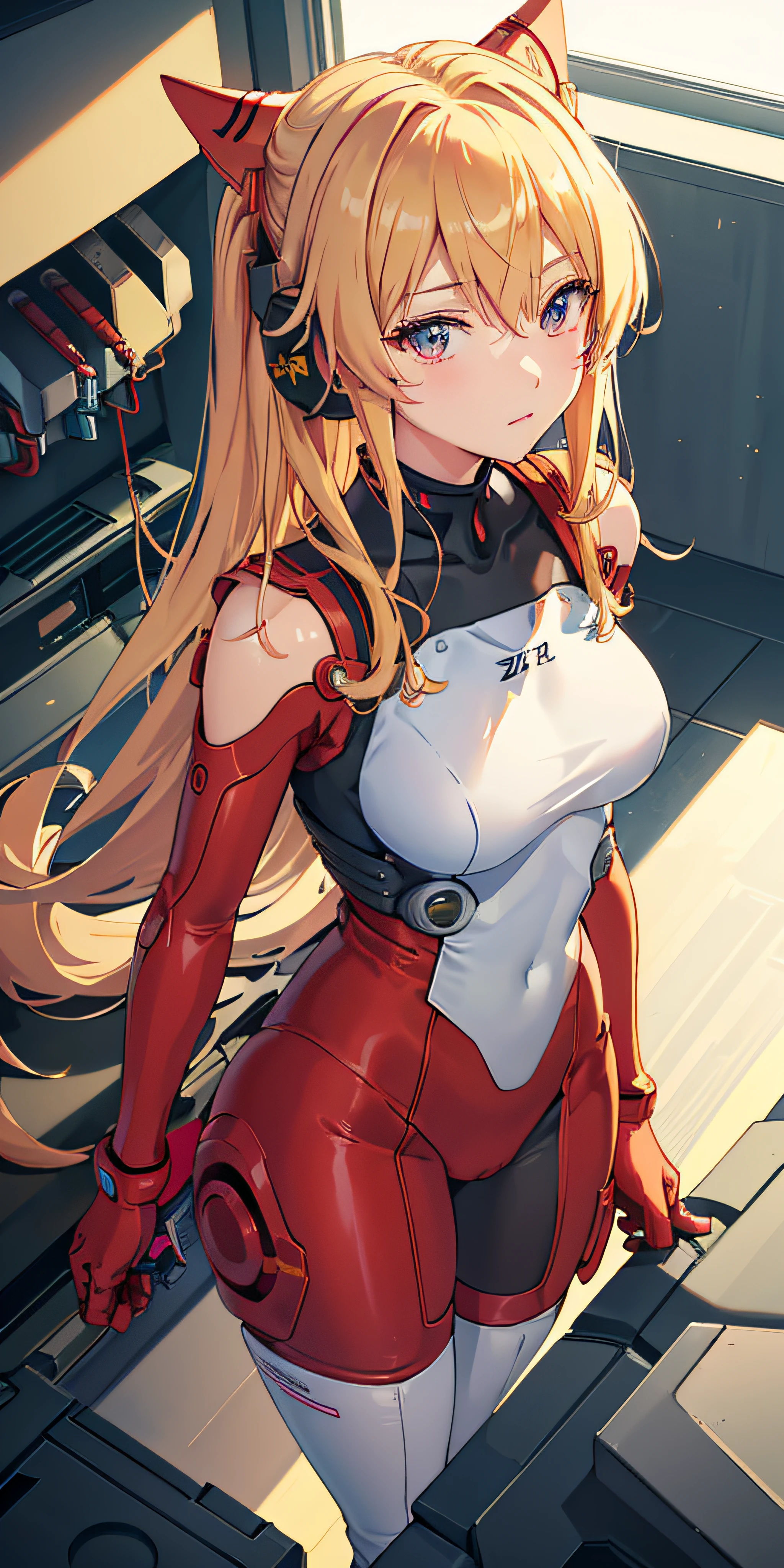 (俯瞰figure),Dynamic Angle,Super detailed, figure, close, Straight, One girl, Bite、Erect nipples、attacked by hand、Melting clothes ((Soryu Asuka Langley, Interface Headset, A tight-fitting red bodysuit that barely fits her size:1.4, blonde)),Her eyes shone like dream-like stars,(Glowing Eyes:1.233),(Beautiful and detailed:1.1),(Expressionless,Mouth closed),(Are standing), (In a white spaceship、Mechanic room with tools and spaceship window), (night:1.2),dream-like, [[Delicate fingers and hands:0.55]::0.85],(Finger details),Raped by a robot、Robot pinches nipples、Attacked by machineechanical penis