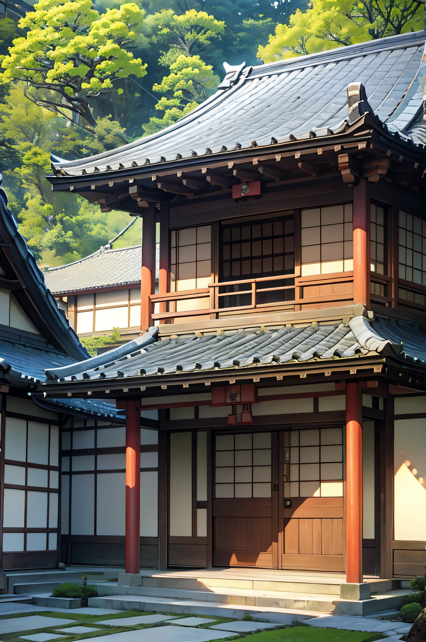 altes jaoanisches Garten design, Japanese furniture, Japanese buildings