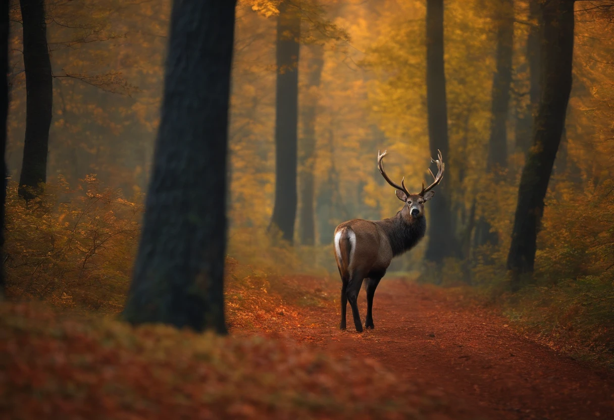 deer in forest