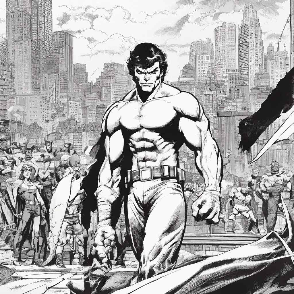 "Create an image of the Hulk standing, with two arms and two legs, desenhado no estilo de Sal Buscema.