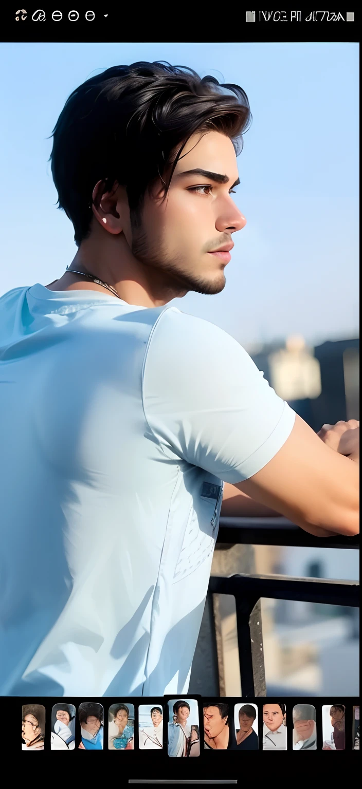 Change background handsome boy 8k
