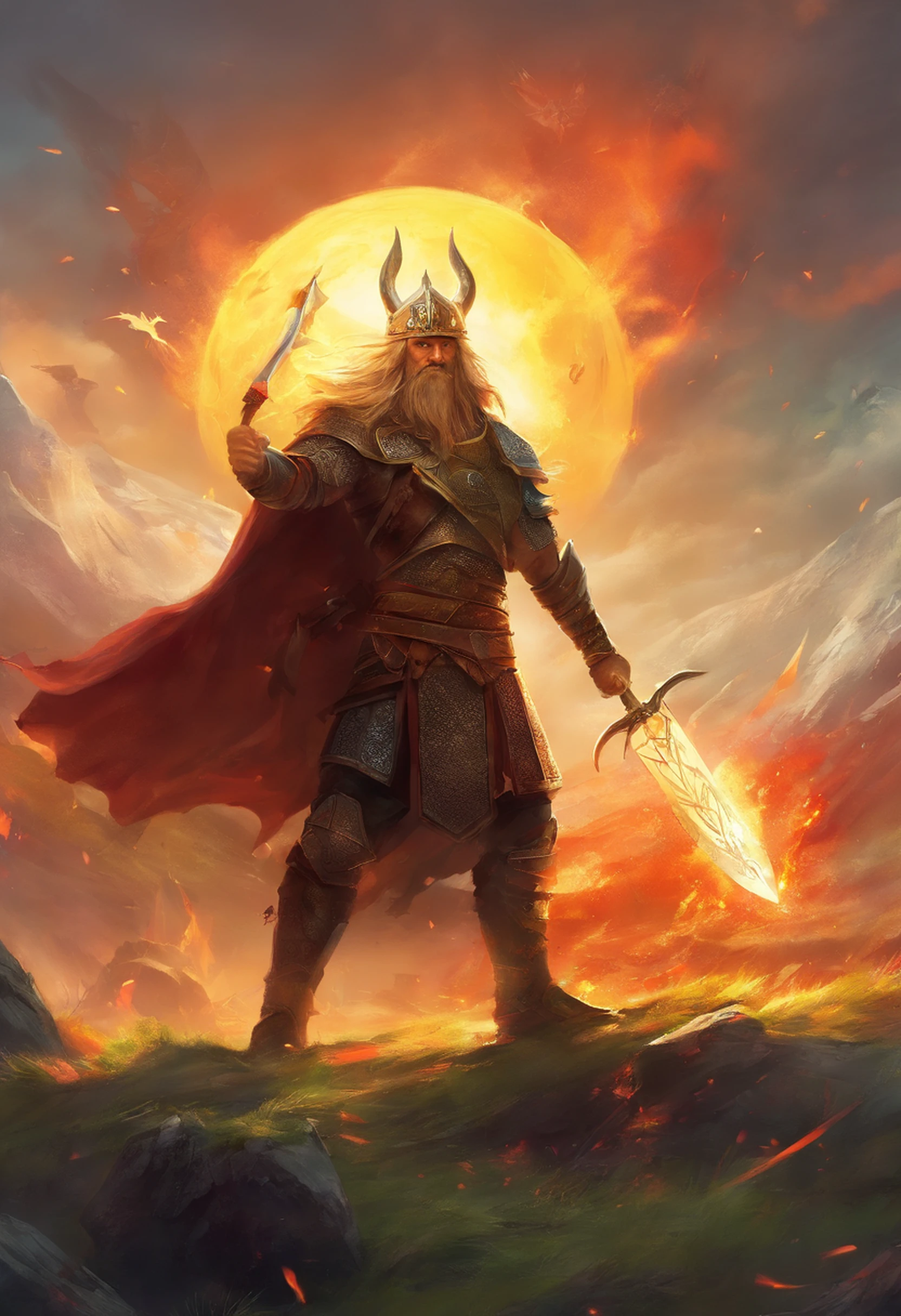 With cunning as his weapon, ZEUS leads a celestial rebellion against Cronos and the Titans, unleashing a cosmic upheaval that reverberates through the very fabric of existence.