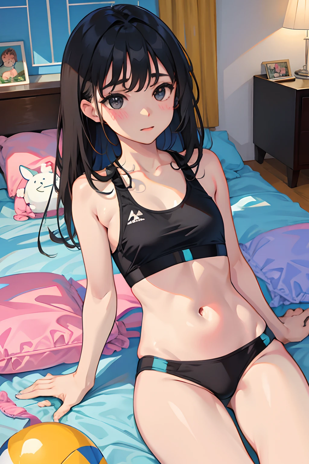 ,(masterpiece,Highest Quality),Sportsbra