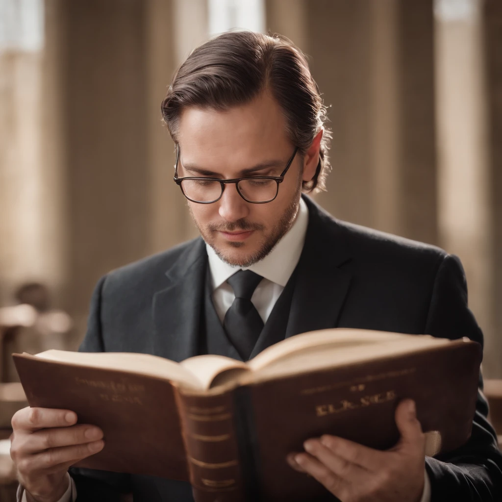 PASTOR SEGURANDO A BIBLIA