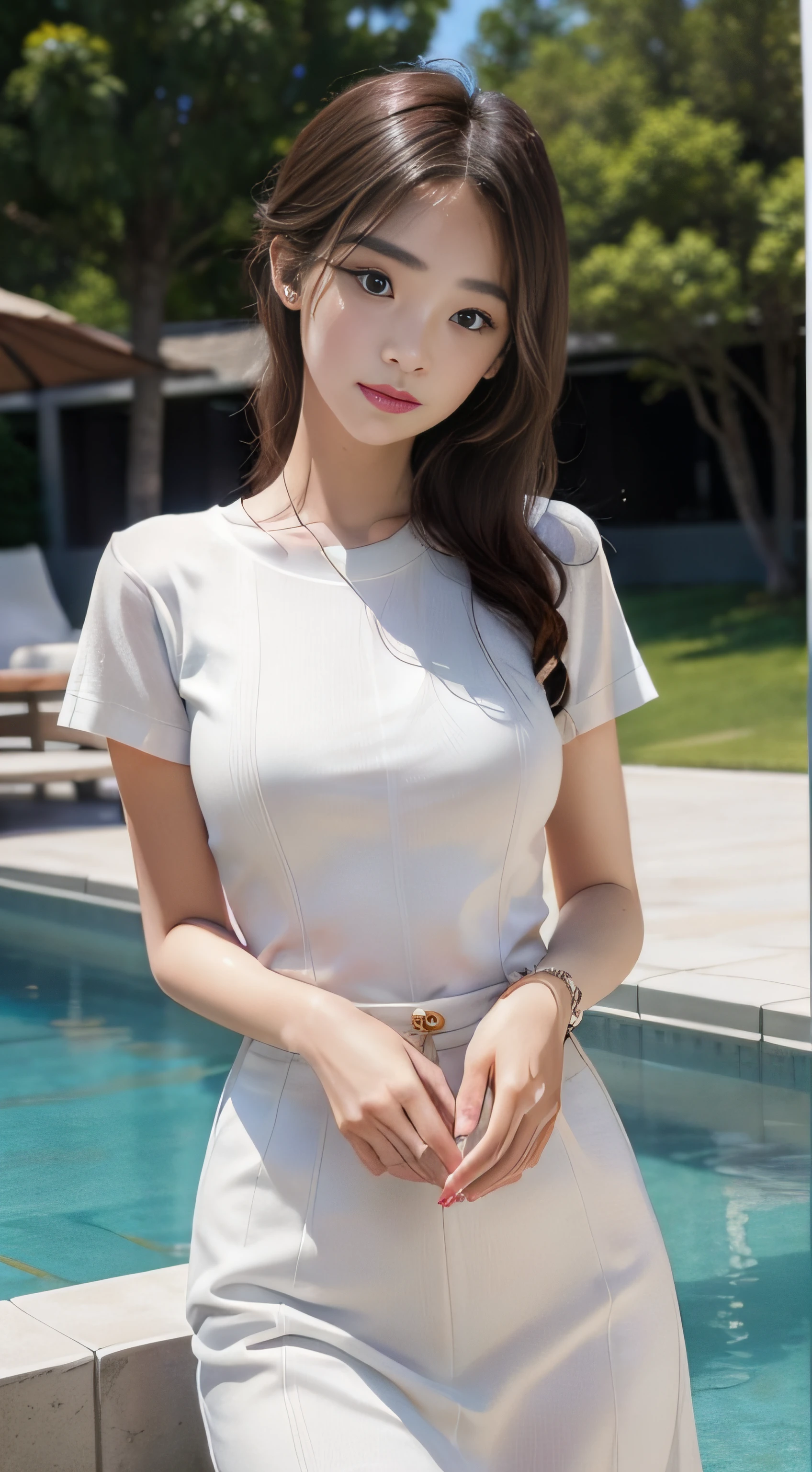  linda , deitado em banco , academia , janela grande em frente , roupa colada , Maximum quality 4K